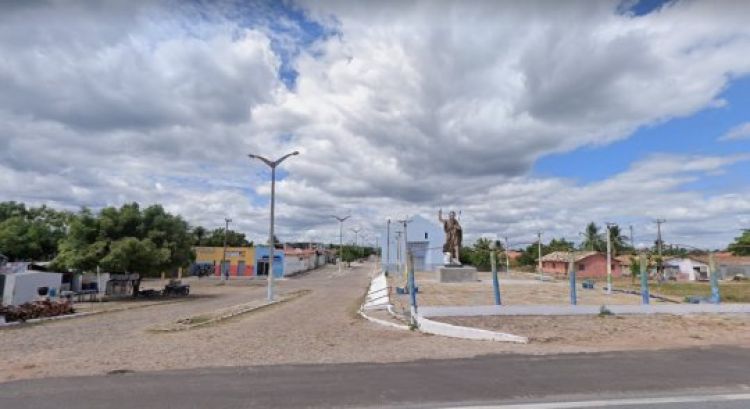 Vista parcial de São João da Fronteira-PI. Foto: reprodução do Google