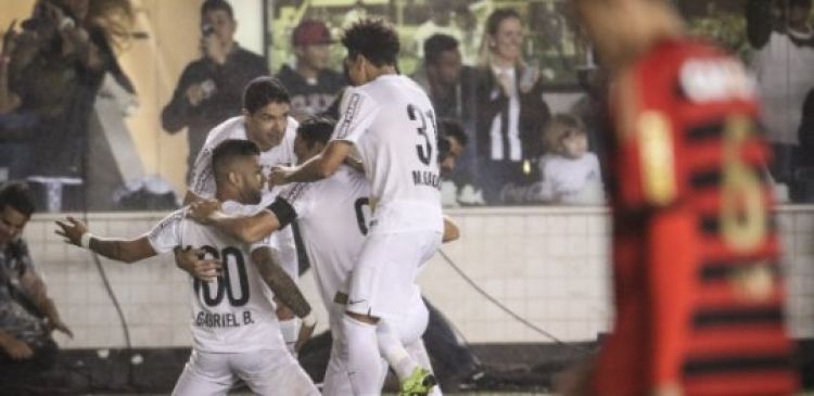 Santos garantiu vaga nas oitavas após bater o Sport na terceira fase da Copa do Brasil