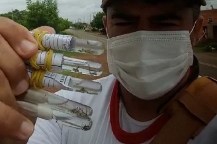 Foto: Redes sociais/Gustavo Gomes, agente de endemias