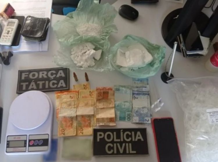 Polícia apreende droga e munição de fuzil durante operação no Sul do Piauí - Foto: Reprodução/Portal B1
