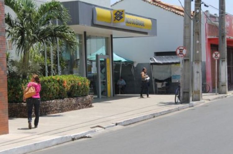Banco do Brasil, agência de Campo Maior. Foto: Arquivo Em Foco