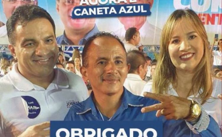 Caneta azul ao lado de investigado pela PF