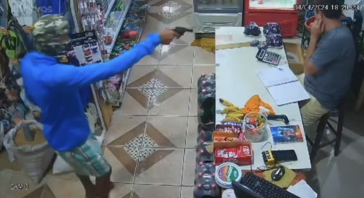 Foto: Câmera de segurança 