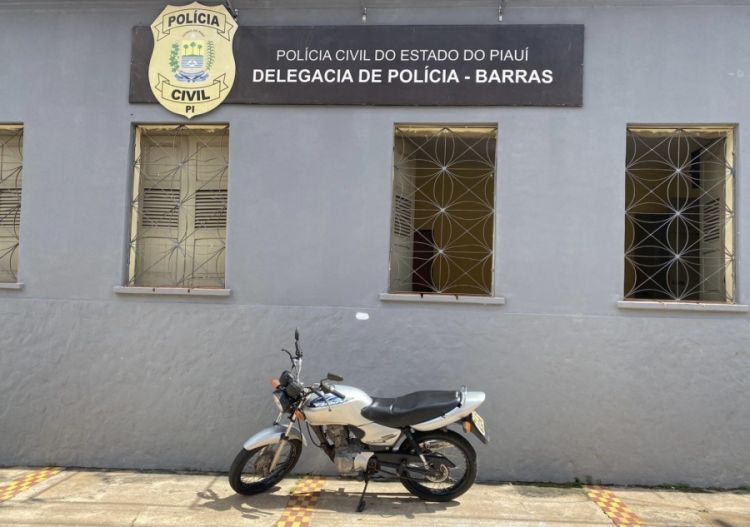 Foto: Moto usada como produto de estelionato