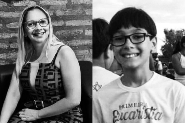 Foto: Mãe e filho morreram após tragédia 