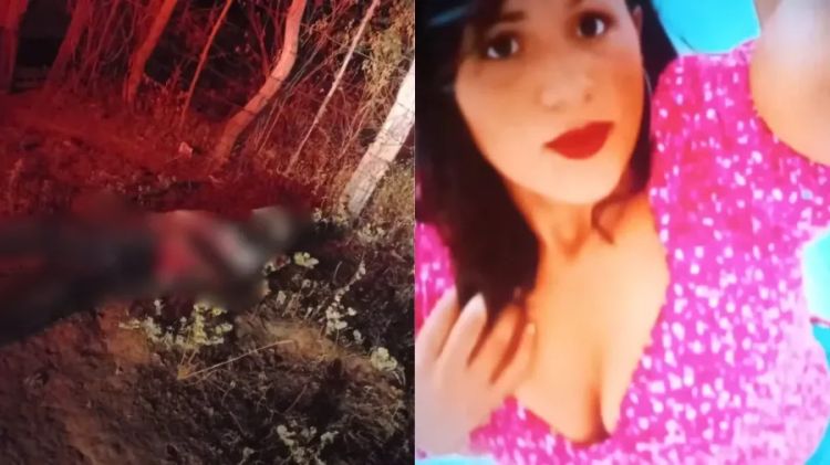 Foto: Idoso morto e suspeita/ reproduções 