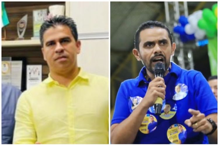 Belauto Bigode (PT) e Isaac (PSD) / Foto: reproduções 