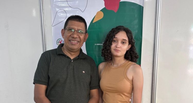Raylla Sampaio, estudante do Ceti José Narciso Rocha Filho