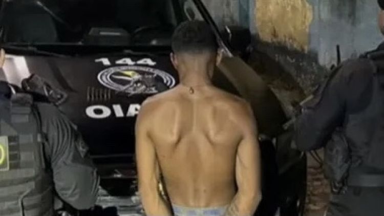 Homem de 20 anos foi preso por suspeita de matar a adolescente. — Foto: Reprodução