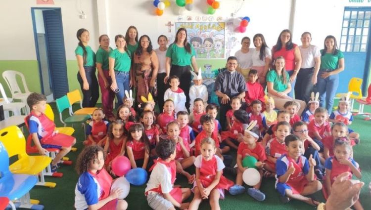 Crianças alfabetizadas em Jatobá do Piauí. Foto: Divulgação 