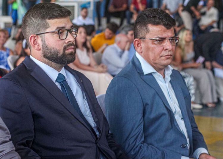 Vice-prefeito e prefeito de Coivaras - Foto: Divulgação 