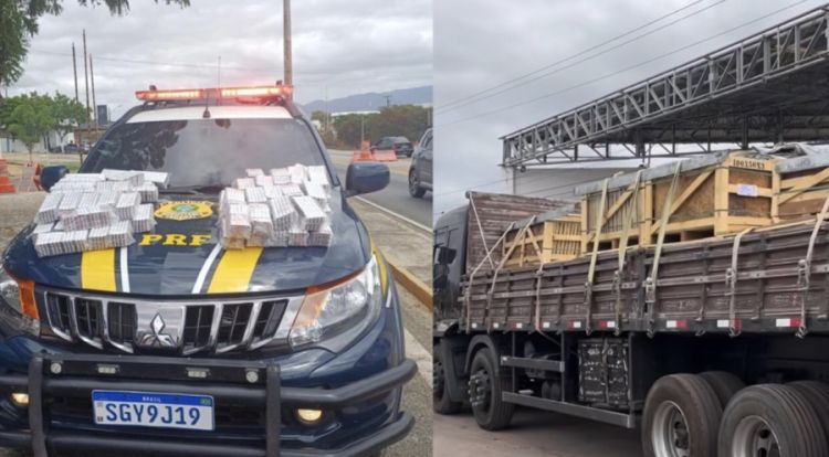   PRF-PI / Foto do caminhão: Sobral Online