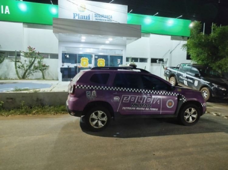 Viatura da Patrulha Maria da Penha - Foto: Campo Maior em Foco