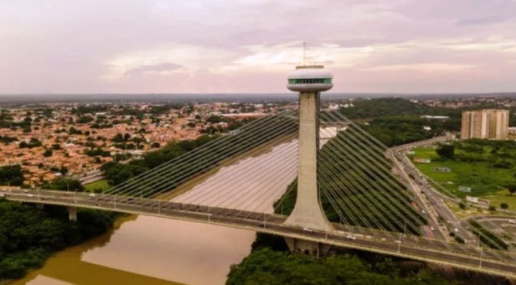 Vista parcial de Teresina, capital do Piauí. Foto: Divulgação/Google
