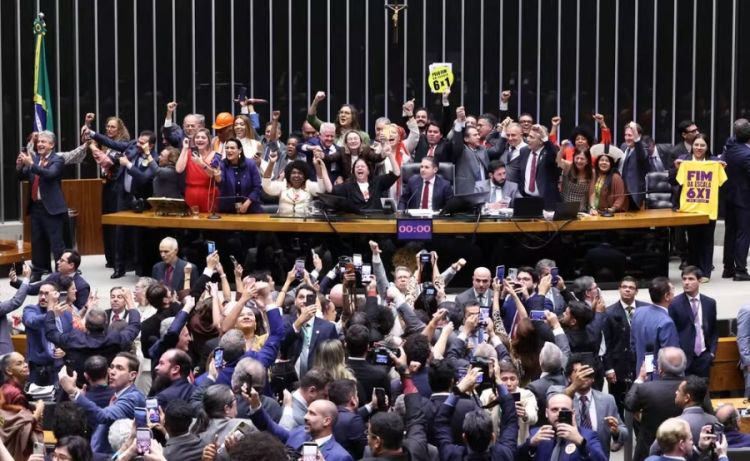 Câmara aprova fim da escala 6x1 — Foto: Bruno Spada/Câmara dos Deputados