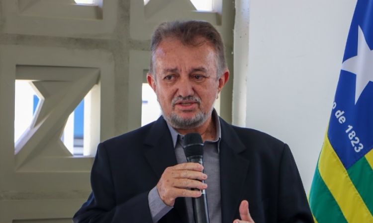 Prefeito João Félix na inauguração do prédio do Ministério Público em 10 de julho de 2025. Foto: Divulgação/MP