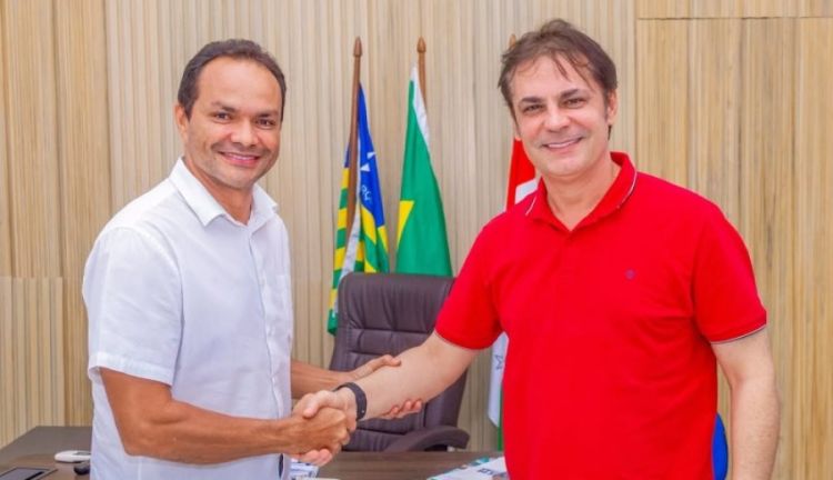Atual prefeito Pedro Gomes e ex-prefeito Roger Linhares: os dois são aliados. Foto: Divulgação