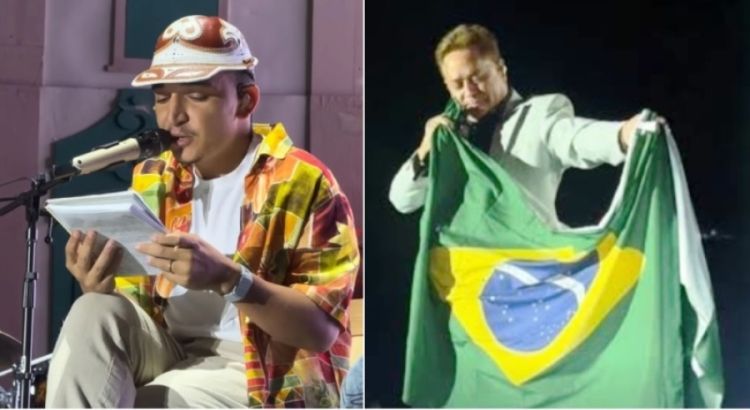 Montagem do Em Foco com fotos de divulgação