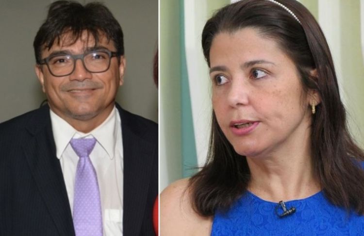 Prefeito de cabeceiras e vereadora de valença. Os dois abriram mão de seus salários como políticos para ficar com os da profissão